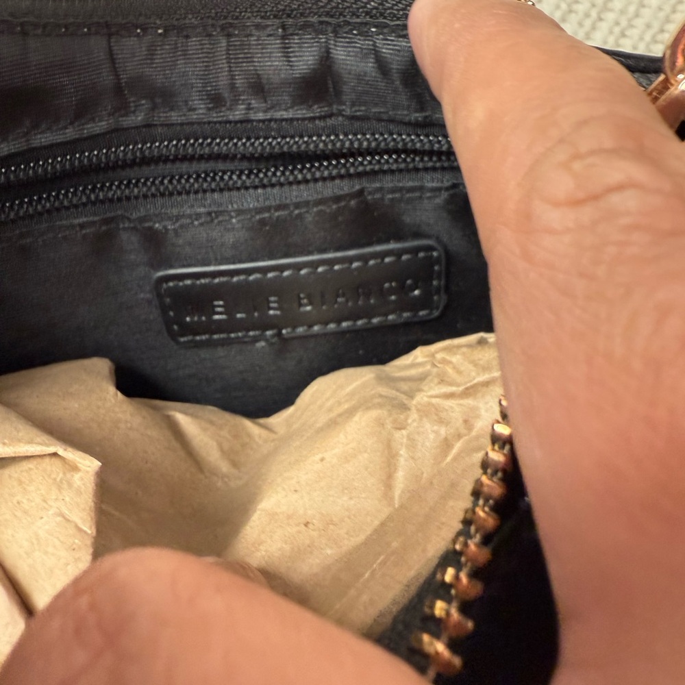 Anthropologie Melie Bianco Mini Crescent Shoulder Bag - Picture 5 of 6